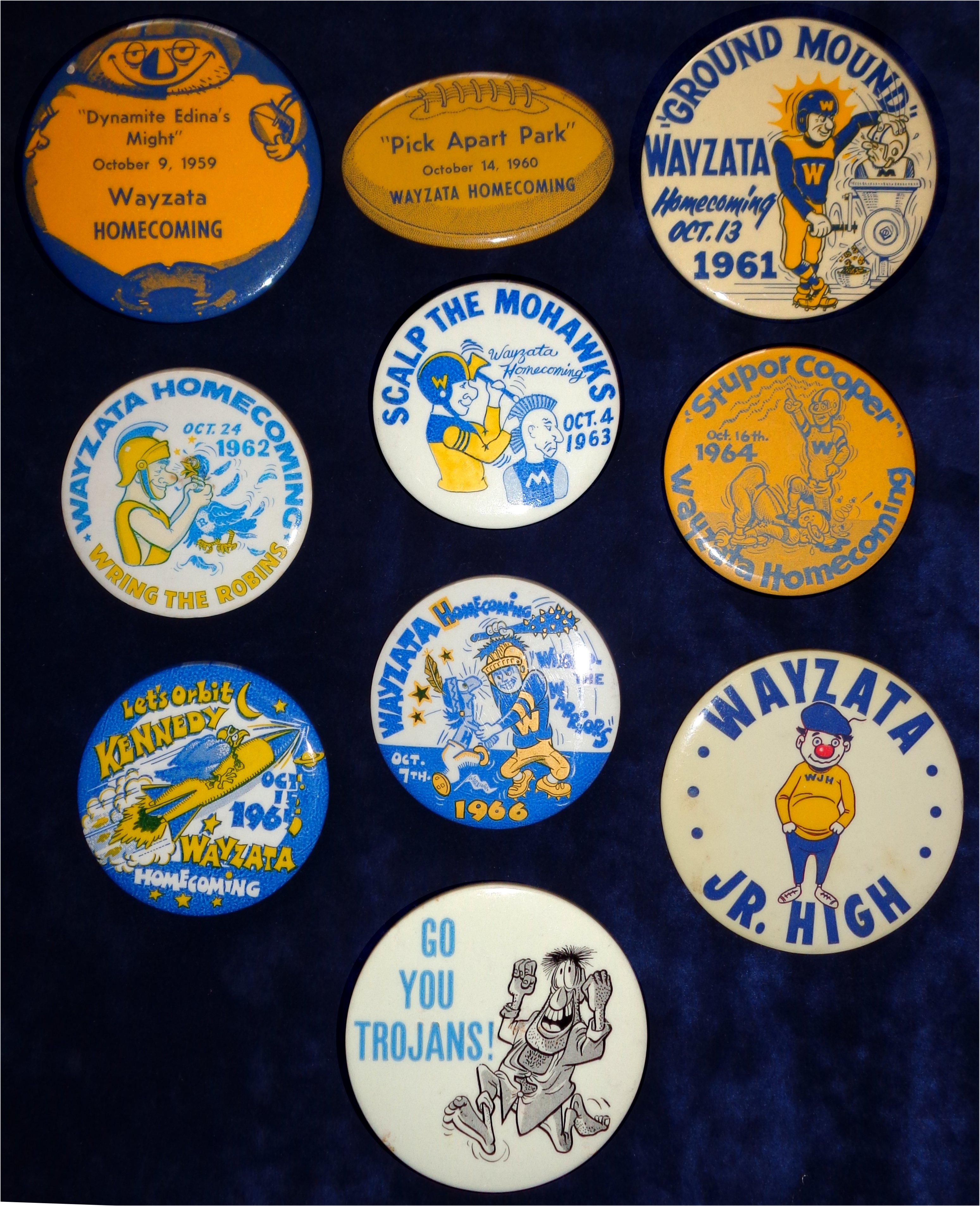 Homecoming Buttons